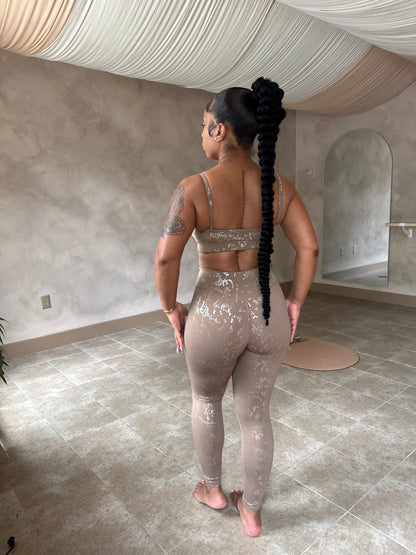 Reflective Neutral 2-Piece Sports Set